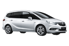 Car Hire Wood Green - Vauxhall Zafira 5 + 2 - Minibus hire Wood green